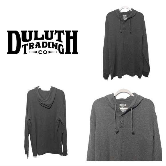 Duluth Trading Co Other - Duluth Knit Henley Hoodie